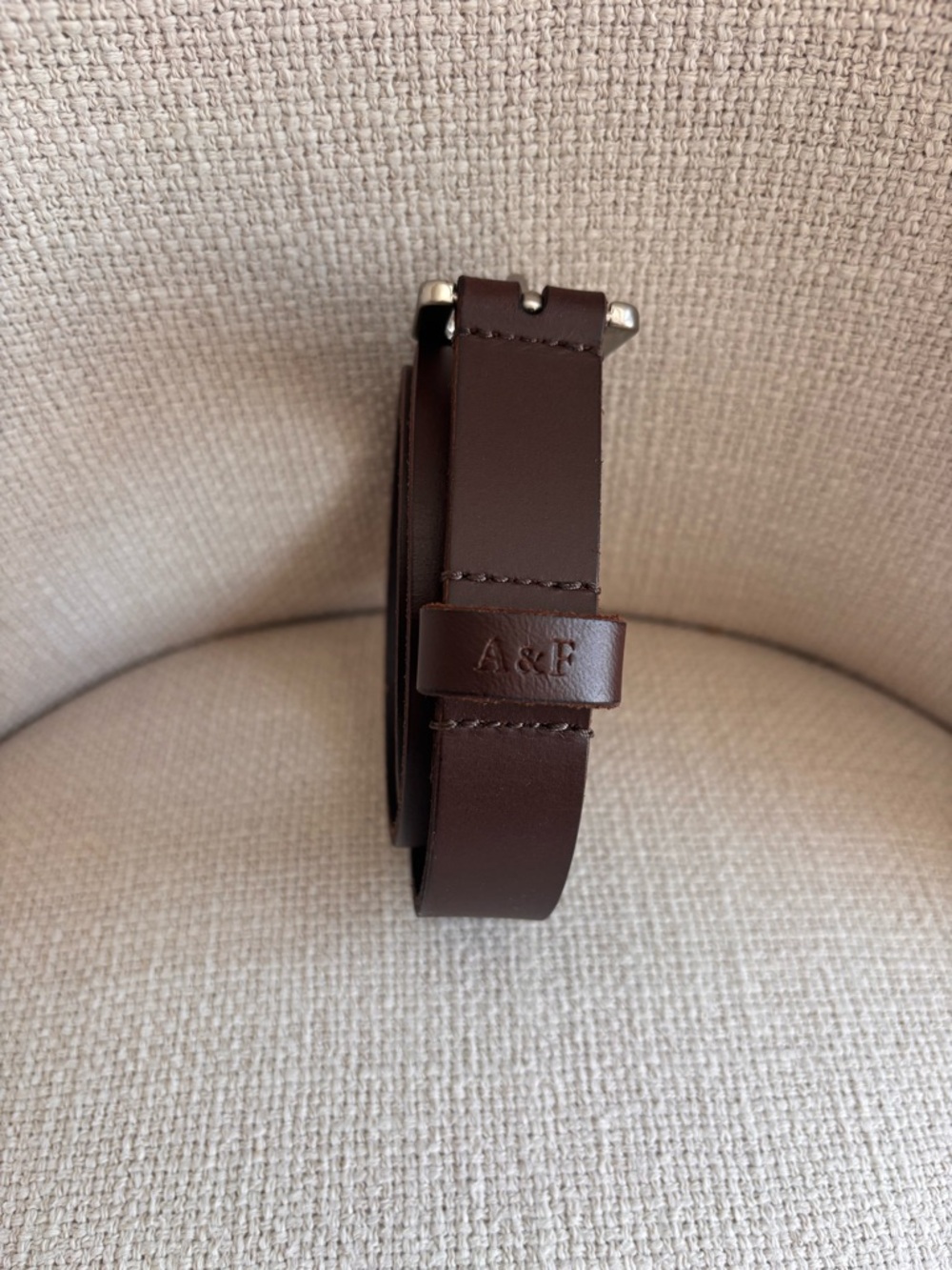 Boys Leather Abercrombie belt